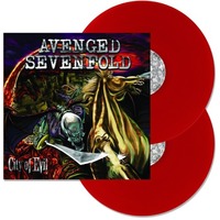 Avenged Sevenfold City Of Evil Red Translucent Vinyl 2 LP Limited Edition