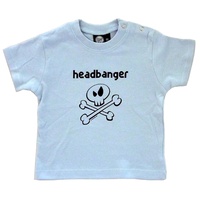 Headbanger Baby Shirt 0-18 Months (choice of 4 sizes)