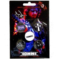 Tony Iommi Button Badge Pack