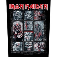Iron Maiden 10 Eddies Back Patch