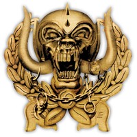 Motorhead Everything Louder Forever Metal Pin Badge