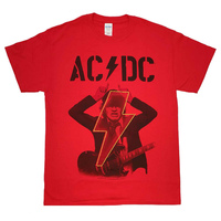 AC/DC Angus Pwr Up Red T-Shirt