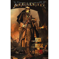 Megadeth The Sick The Dying And The Dead Poster Flag