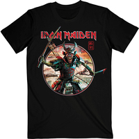 Iron Maiden Senjutsu Eddie Warrior Circle Shirt