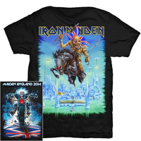 Iron Maiden Made In England Tour Trooper Shirt