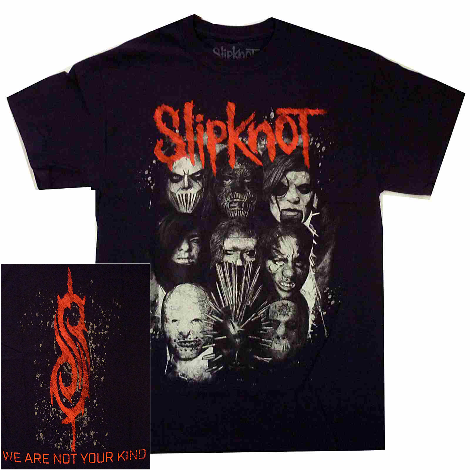 Slipknot Red Grey WANYK Shirt S-XXL Official T-Shirt Metal Band Tshirt ...