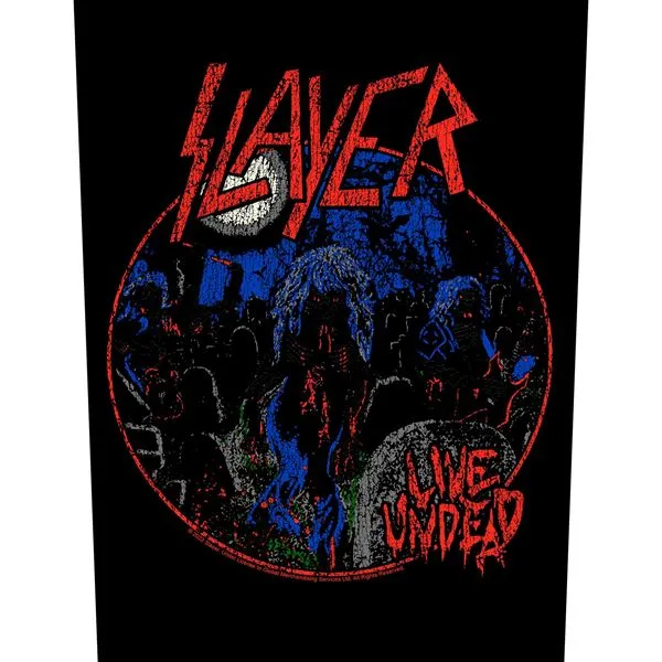 Slayer Back Patch  Slayer band, Heavy metal music, Metal band logos