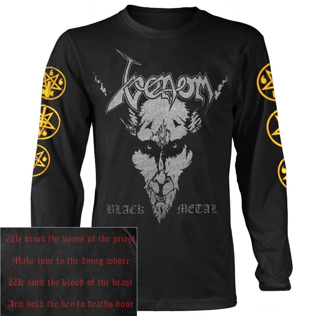 Bathory  Satan Is My Master  3/4 sleeve T shirt