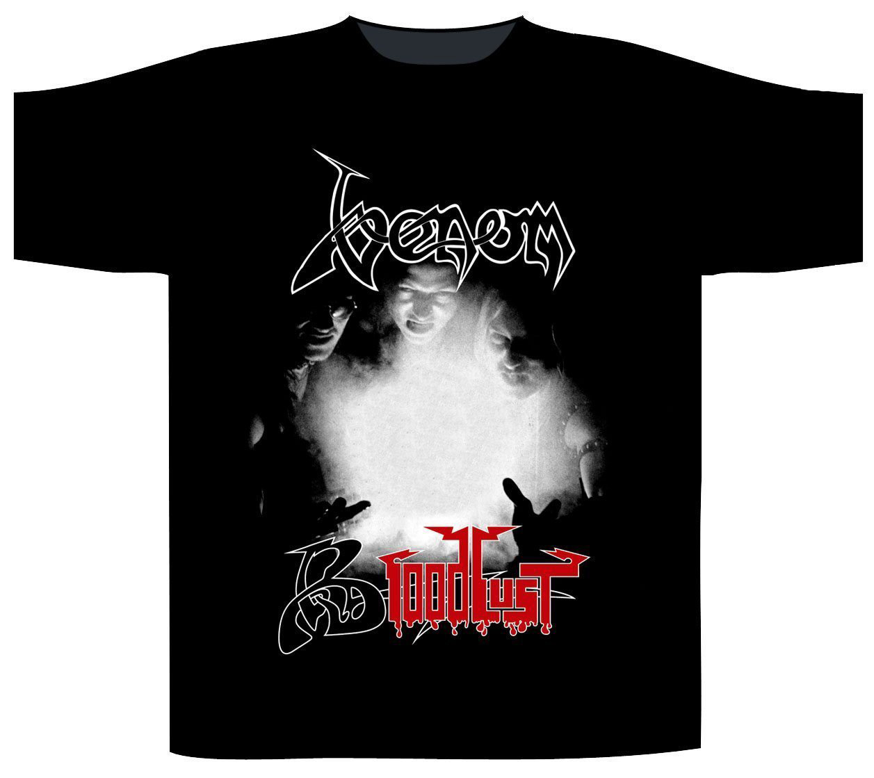 Venom Bloodlust Black Metal Rock Band Shirt