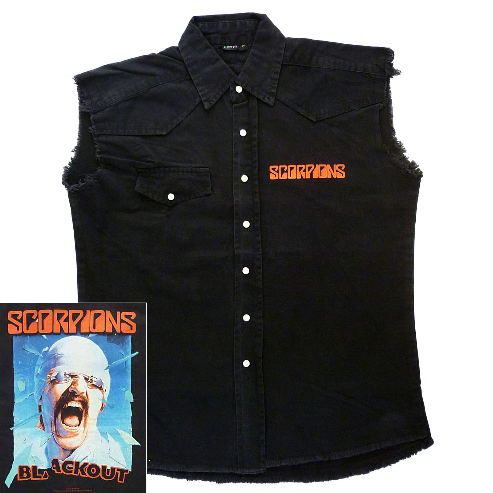 scorpions blackout shirt