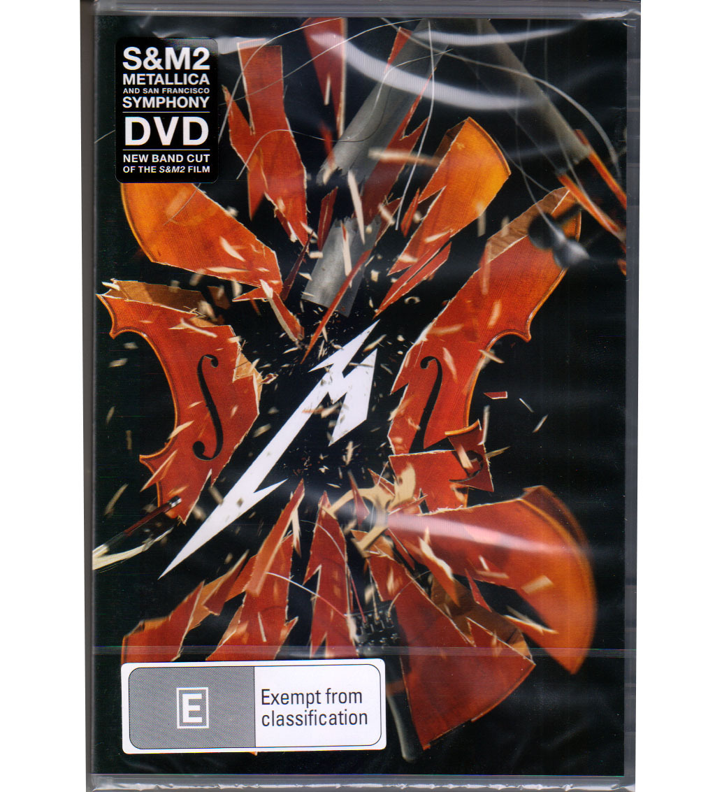 Metallica S M 2 Dvd S M2 R0 New Ebay
