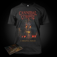 Cannibal Corpse A Skeletal Domain CD & Shirt Bundle [Size: S]