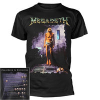 Megadeth Countdown To Extinction Shirt