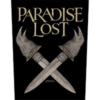 Paradise Lost Obsidian Dagger Back Patch