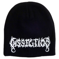 Dissection Logo Reaper Discharge Print Beanie Hat