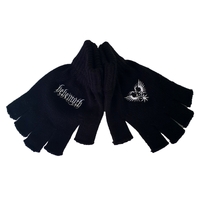Behemoth Logo Fingerless Gloves