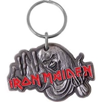 Iron Maiden Number Of The Beast Metal Keychain