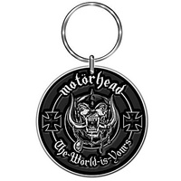 Motorhead World Is Yours Metal Keychain