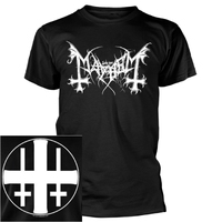 Mayhem Legion Norge White Logo Shirt