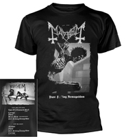 Mayhem Pure Fucking Armageddon Black Shirt