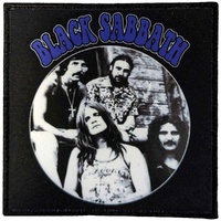 Black Sabbath Band Photo Circle Patch