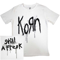 Korn Still A Freak Ladies White Shirt