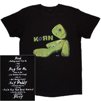 Korn Issues Tracklist Shirt