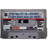 Metallica No Life Till Leather Demo Tape Shaped Patch