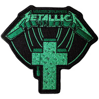 Metallica Master Of Puppets Green Cross Patch