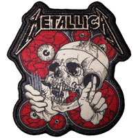 Metallica Shortest Straw Red Eyes Patch