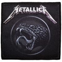 Metallica Black Album Poster Patch