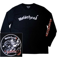 Motorhead Bomber Black Long Sleeve Shirt