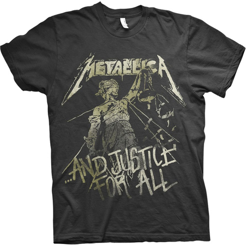 Metallica And Justice For All Vintage Shirt [Size: XL]