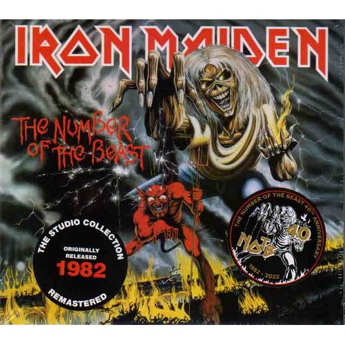 Iron Maiden Number Of The Beast CD Digipak Remastered