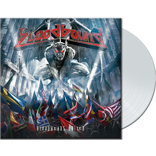 Bloodbound Bloodheads United 10 Inch White Vinyl LP Record Limited Edition