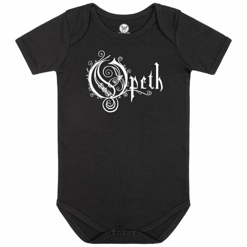 Opeth Logo Baby Bodysuit [Size: 56-62 (0–6 months)]