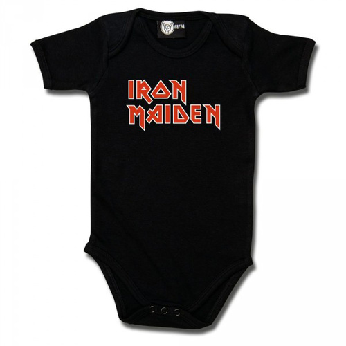 Iron Maiden Logo Baby Body Suit [Size: 80/86 (12-18 months)]