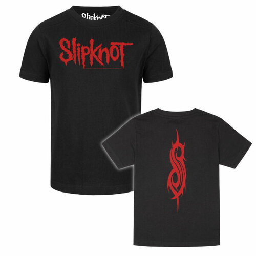 Slipknot Logo Kids Organic T-shirt 2-15 Years [Size: 116 (6-7 years)]