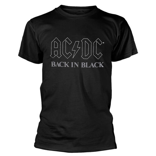 AC/DC Back In Black Shirt [Size: L]