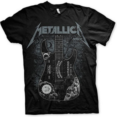 Metallica Kirk Hammett Ouija Guitar Shirt [Size: XL]