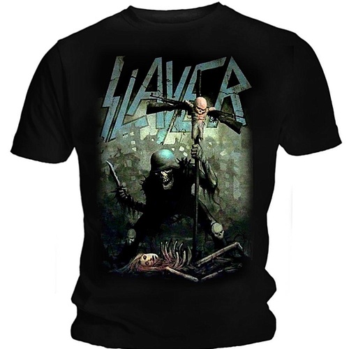 Slayer Soldier Cross Shirt [Size: M]