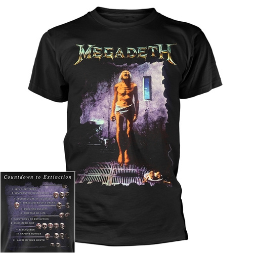 Megadeth Countdown To Extinction Shirt [Size: S]