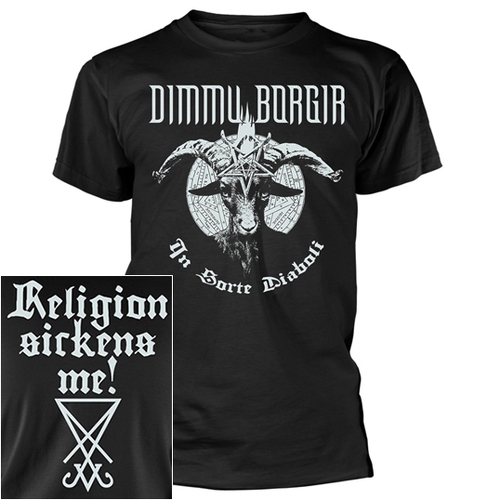 Dimmu Borgir In Sorte Diaboli Goat Shirt [Size: M]