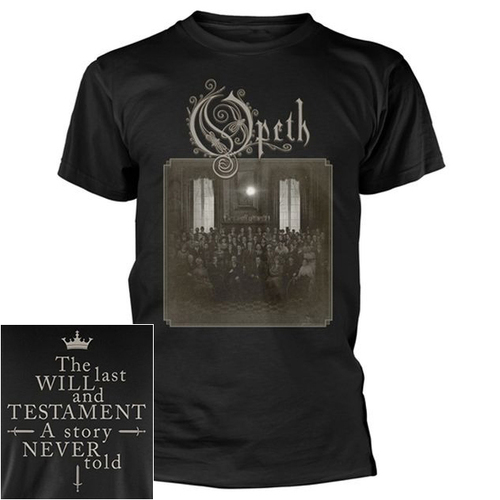 Opeth The Last Will And Testament Shirt [Size: M]