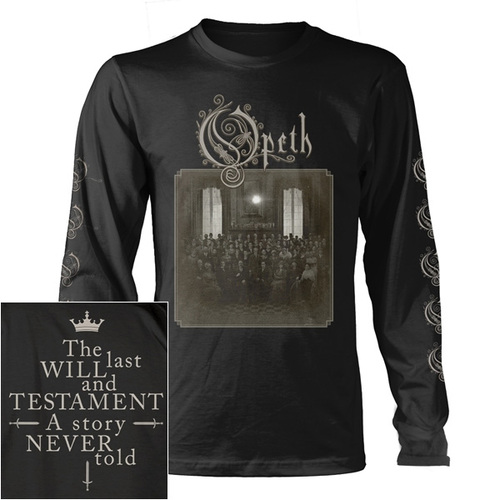 Opeth Last Will And Testament Long Sleeve Shirt [Size: M]