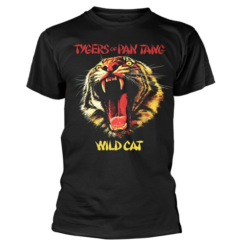 Tygers Of Pan Tang Wild Cat Shirt [Size: XL]