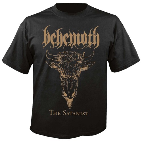 Behemoth Satanist Gold Shirt [Size: XL]