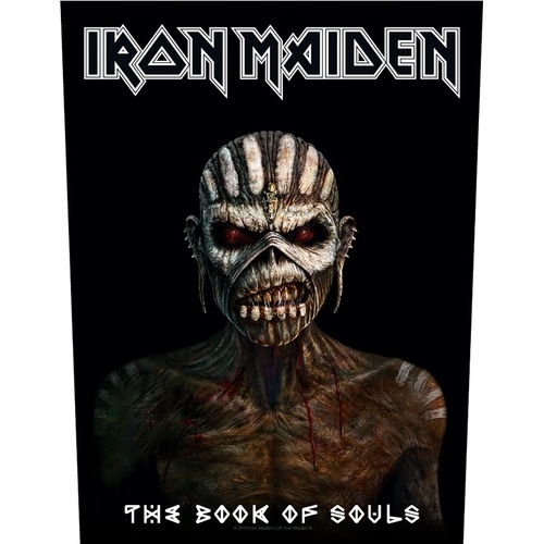 Iron Maiden Book Of Souls Back Patch