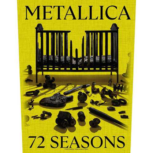 Metallica 72 Seasons Crib Back Patch