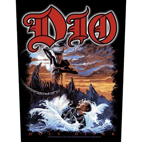 Dio Holy Diver Album Back Patch